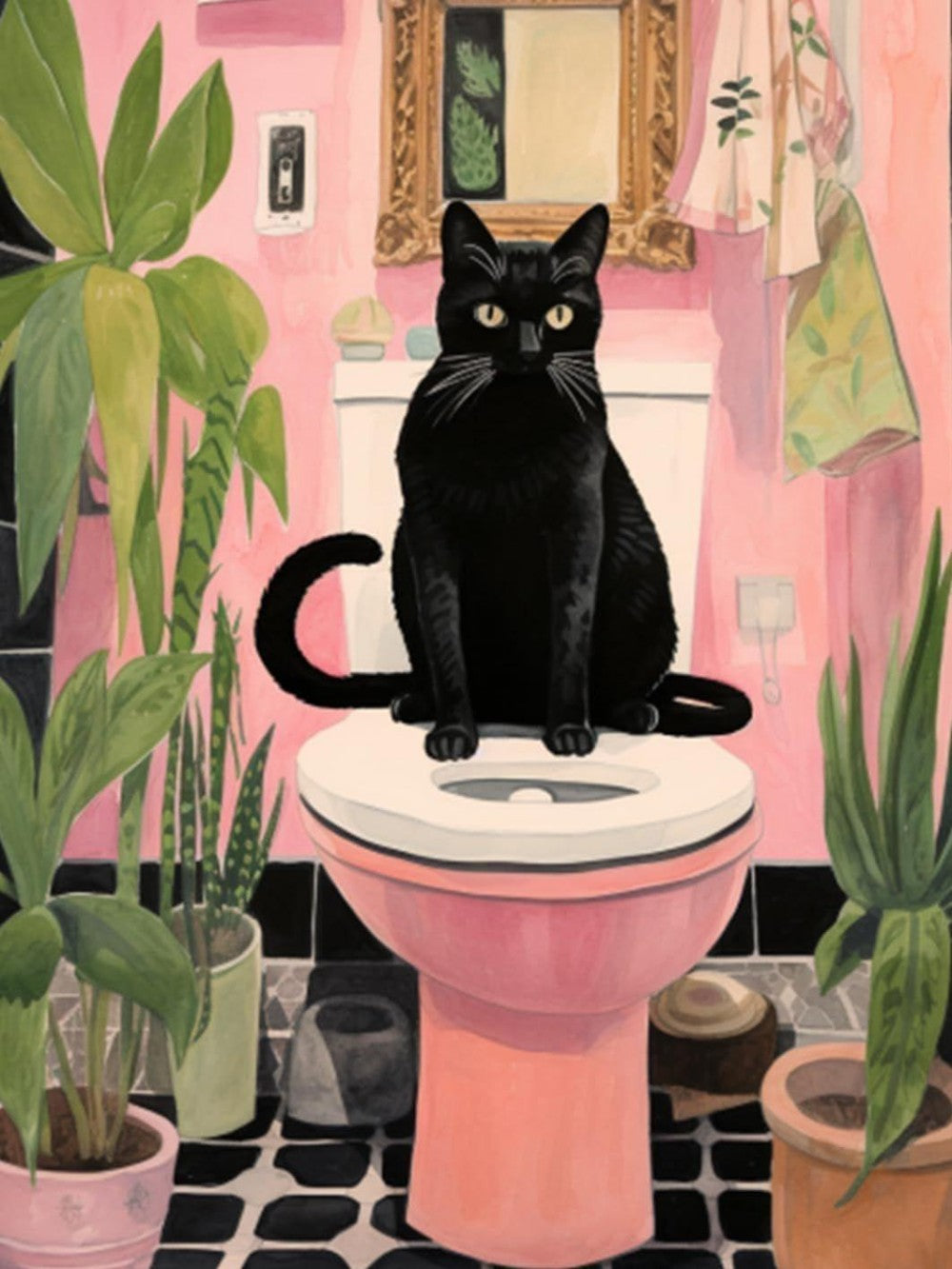 Black Cat | Diamond Painting