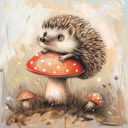 Hedgehog | Diamond Painting