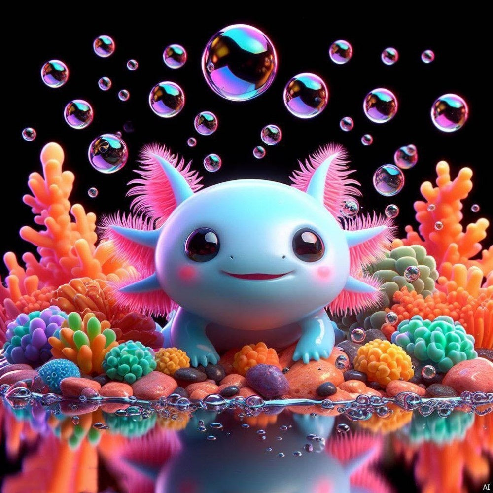 Axolotl | Diamond Painting