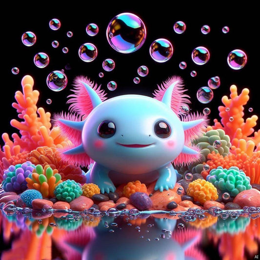 Axolotl | Diamond Painting