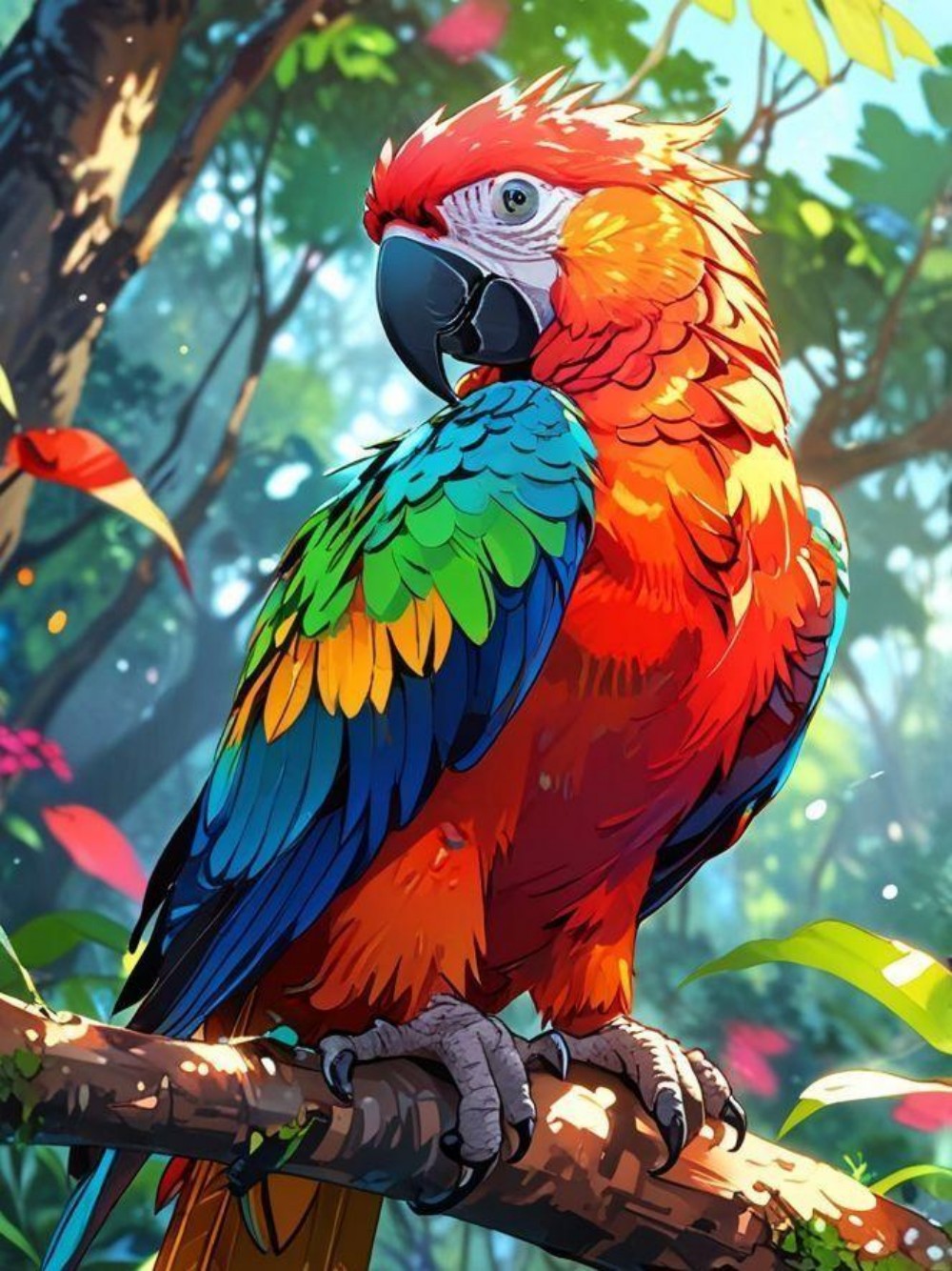 Macaw | Diamond Painting