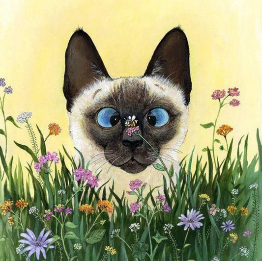 Siamese Cat | Diamond Painting