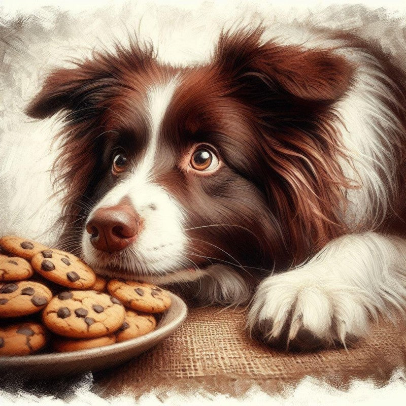 Dog Border Collie | Diamond Painting