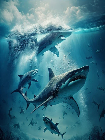 Shark | Diamond Painting