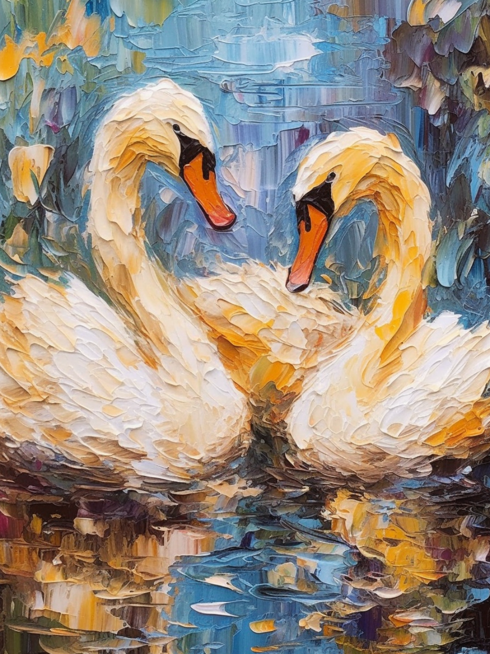 Swan | Diamond Painting