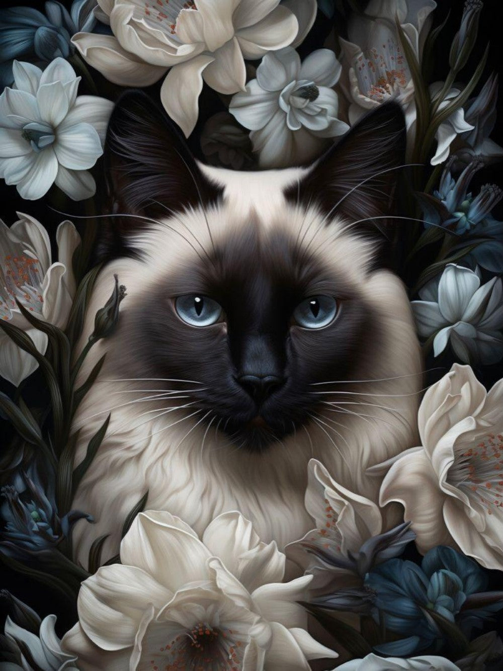 Siamese Cat | Diamond Painting