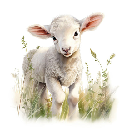 Sheep | Diamond Painting