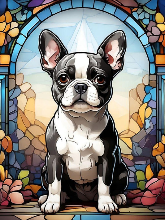 Boston Terrier Dog | Diamond Painting