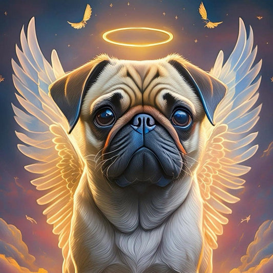 Dog Pug | Diamond Painting