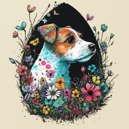 Dog Jack Russell | Diamond Painting