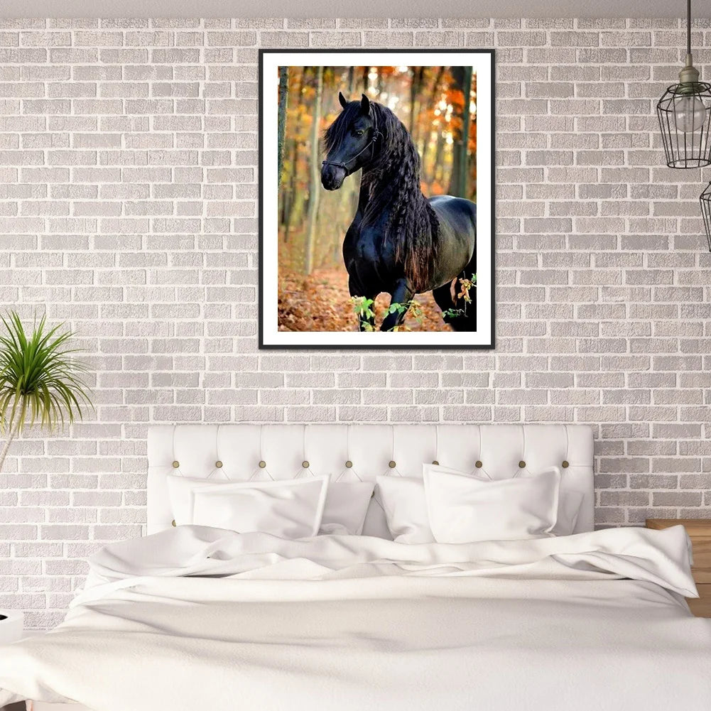 Black Horse | Diamond Painting