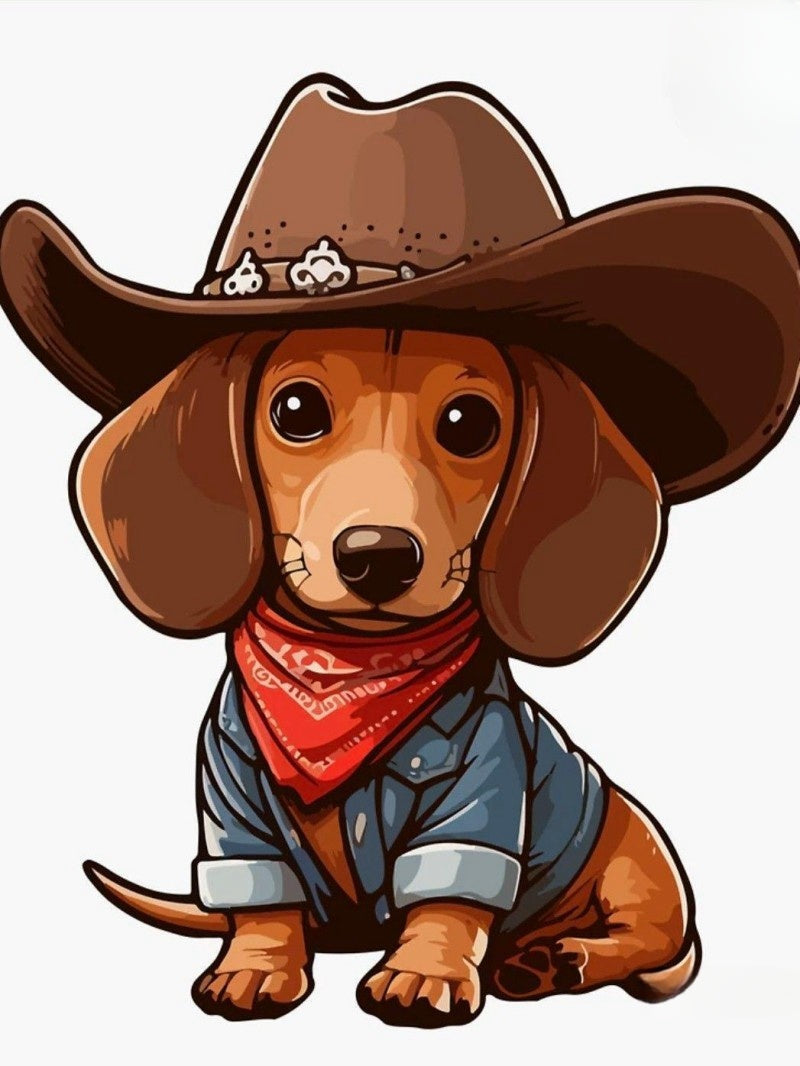 Dachshund Dog | Diamond Painting