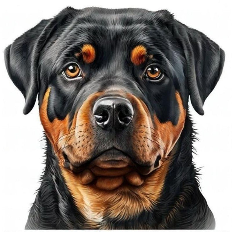 Rottweiler Dog | Diamond Painting