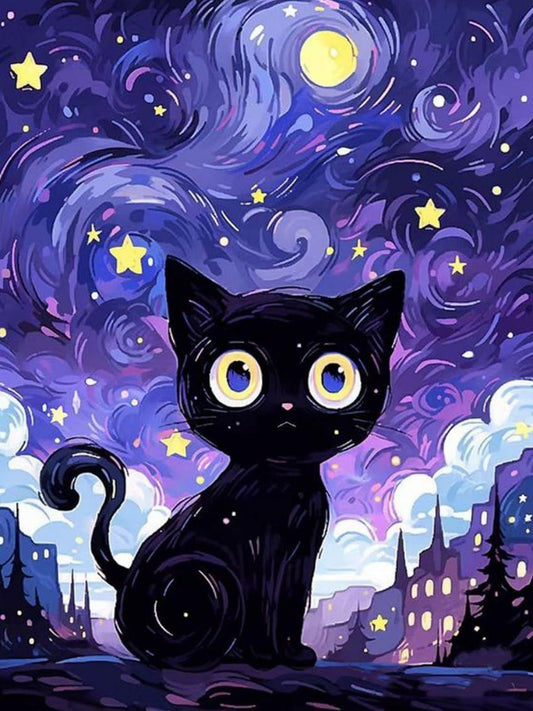 Black Cat | Diamond Painting