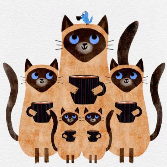 Siamese Cat | Diamond Painting