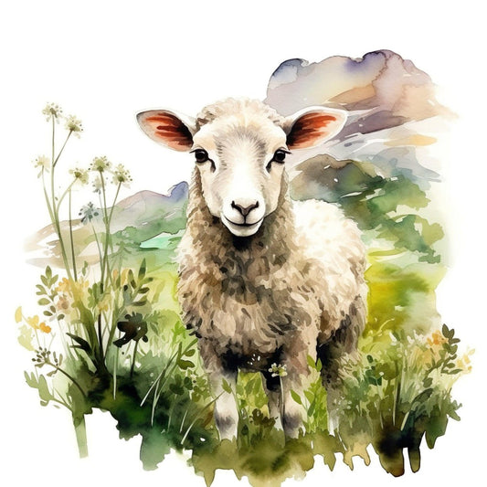 Sheep | Diamond Painting