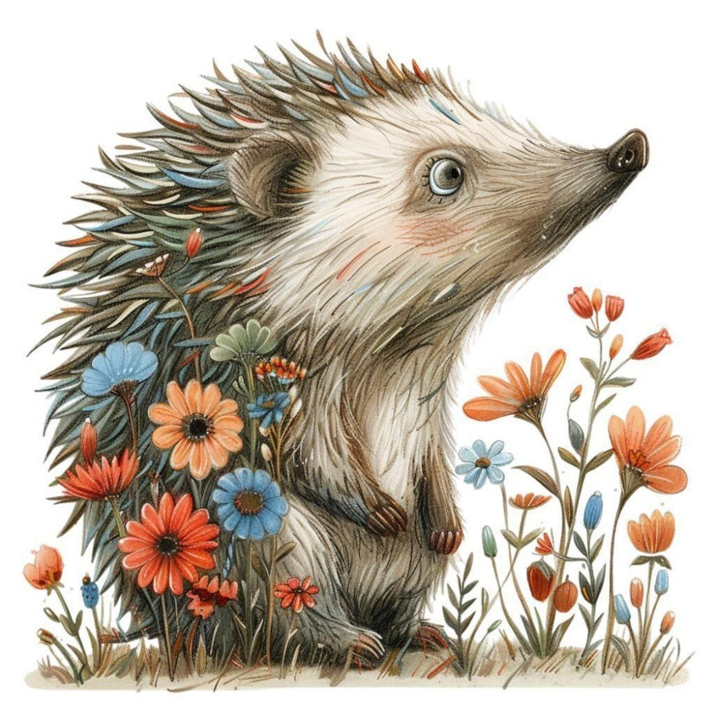 Hedgehog | Diamond Painting