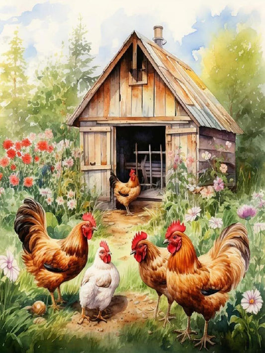 Chicken | Diamond Painting