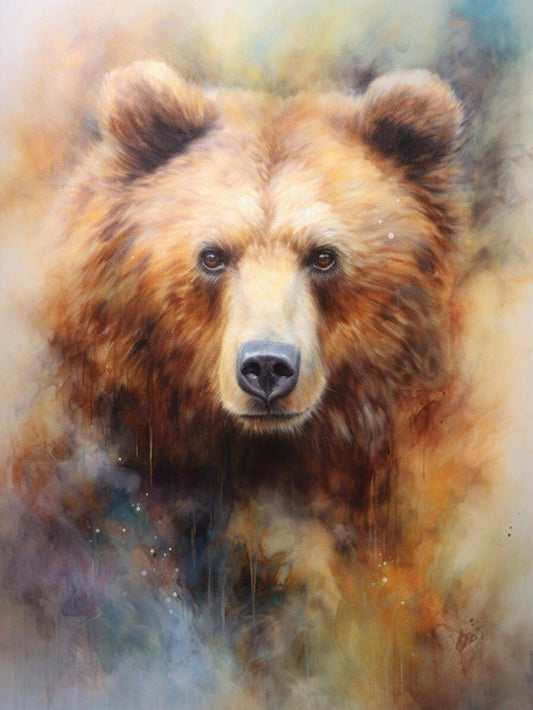 Brown Bear | Diamond Painting