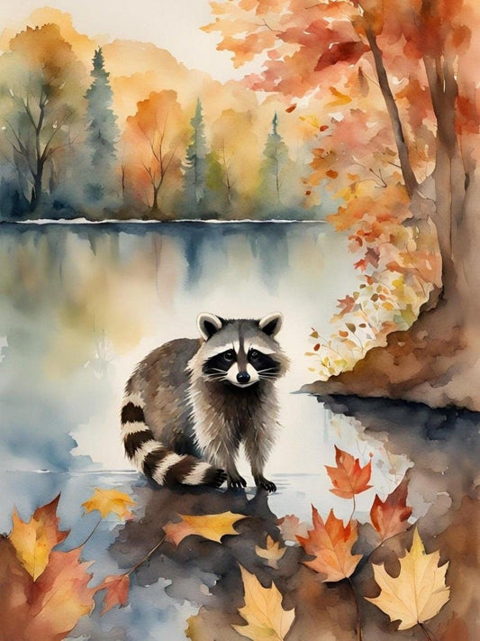 Raccoon | Diamond Painting