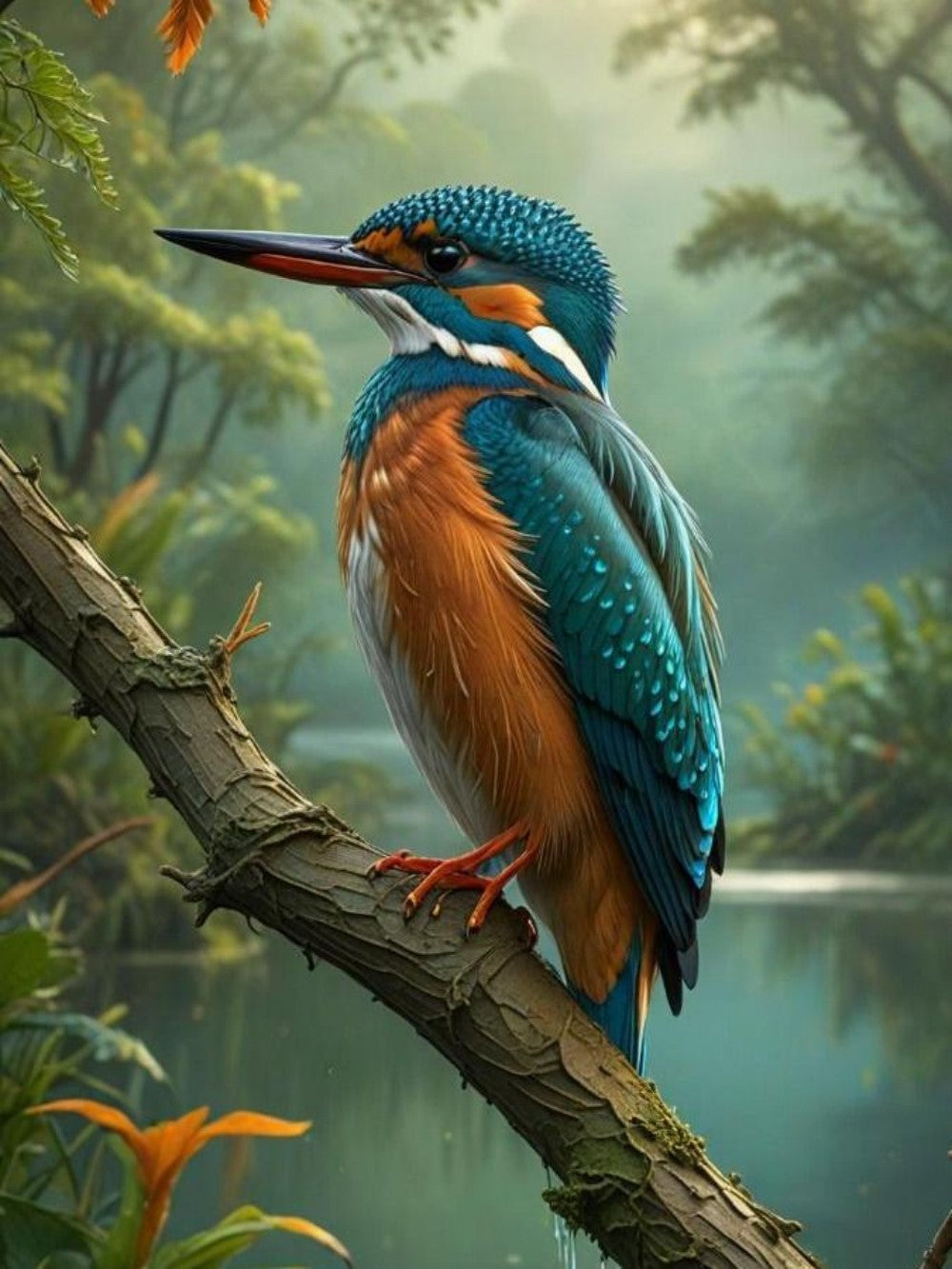Kingfisher | Diamond Painting