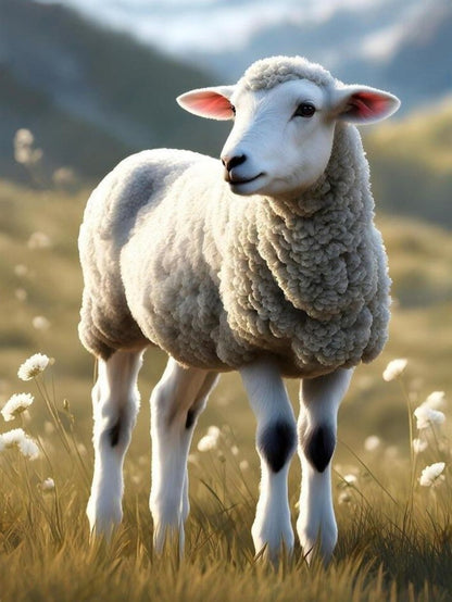 Sheep | Diamond Painting