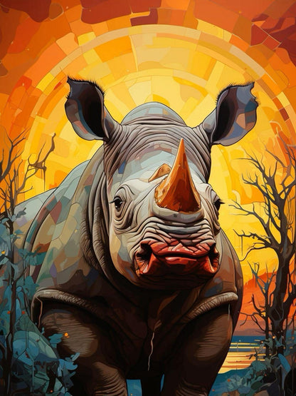 Rhino | Diamond Painting