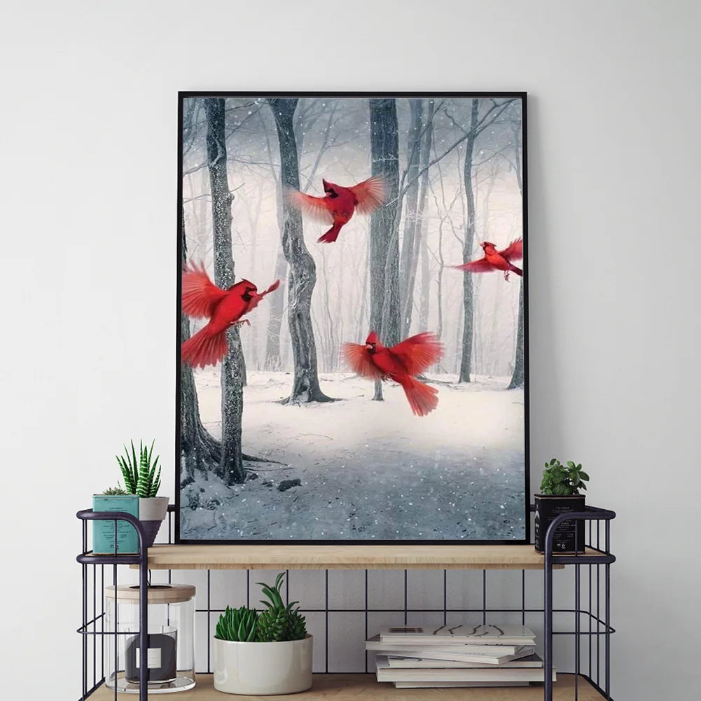 Cardinal Bird | Diamond Painting