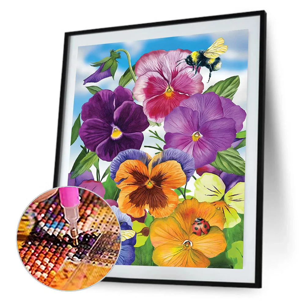 Colorful Flower | Diamond Painting