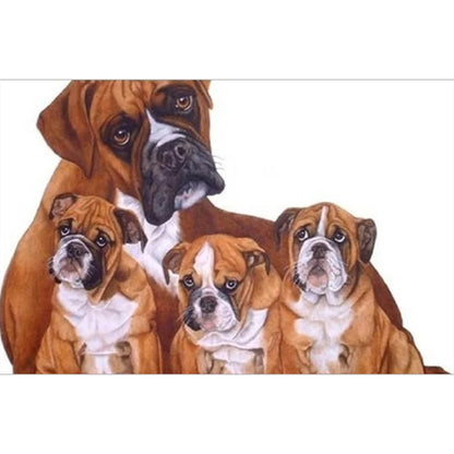 Smart Dogs Boxer | Diamond Painting