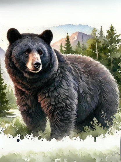Black Bear | Diamond Painting