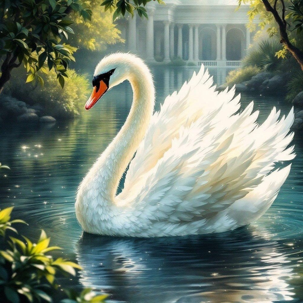 Swan | Diamond Painting