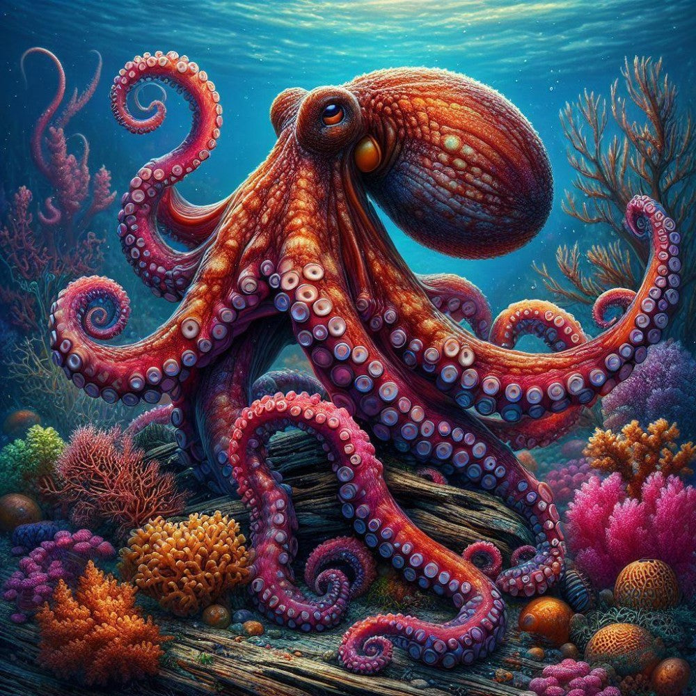 Octopus | Diamond Painting