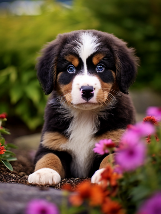 Bernese Mountain Dog | Diamond Painting