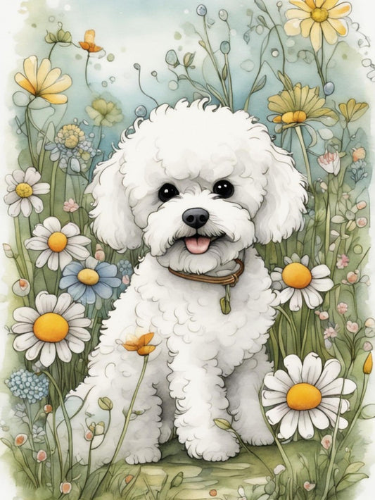 Poodle Dog | Diamond Painting