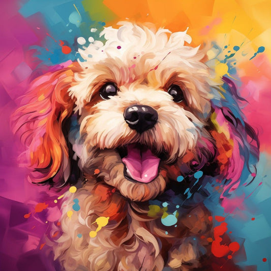 Poodle Dog | Diamond Painting