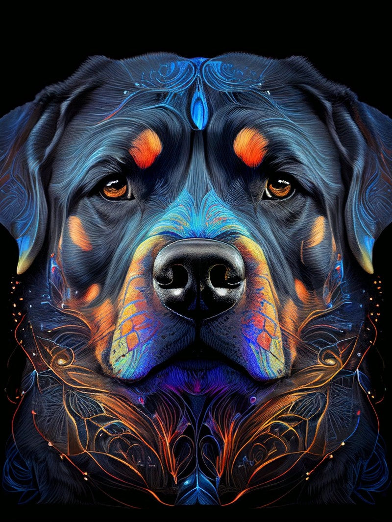 Rottweiler Dog | Diamond Painting