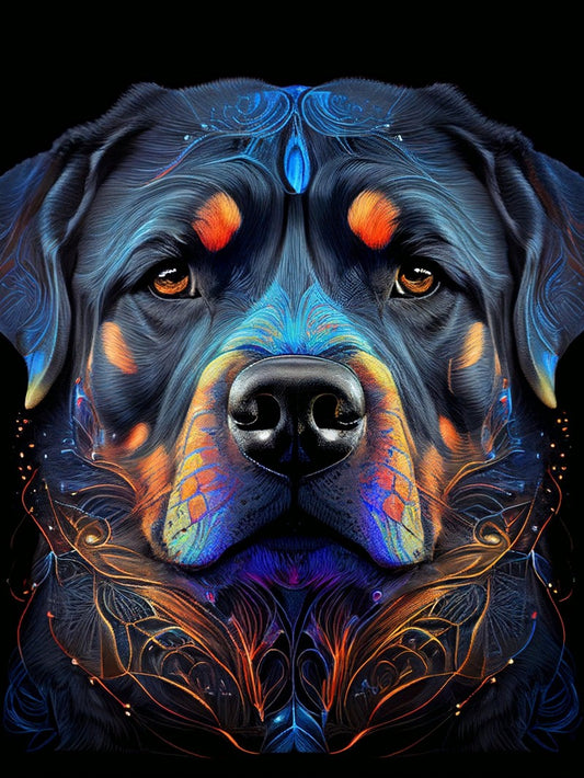 Rottweiler Dog | Diamond Painting