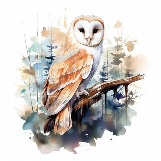 Barn Owl | Diamond Painting