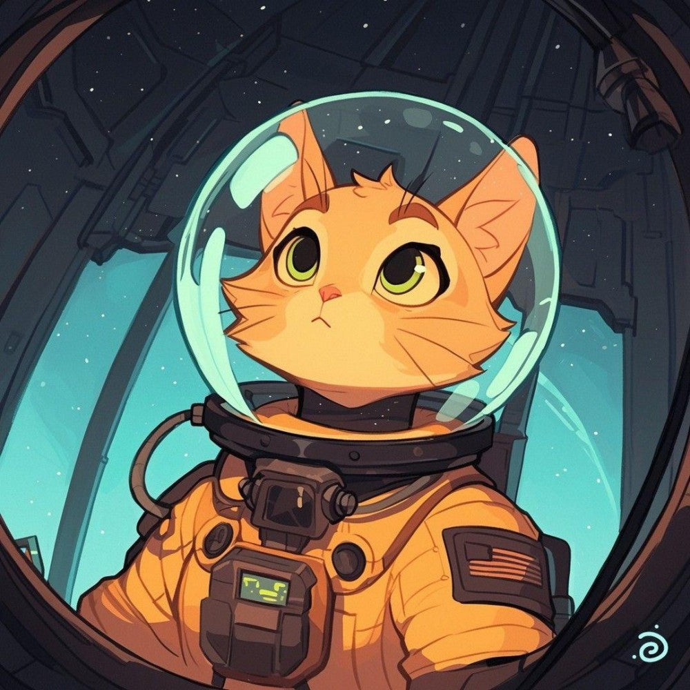 Cats in Space | Diamond Painting