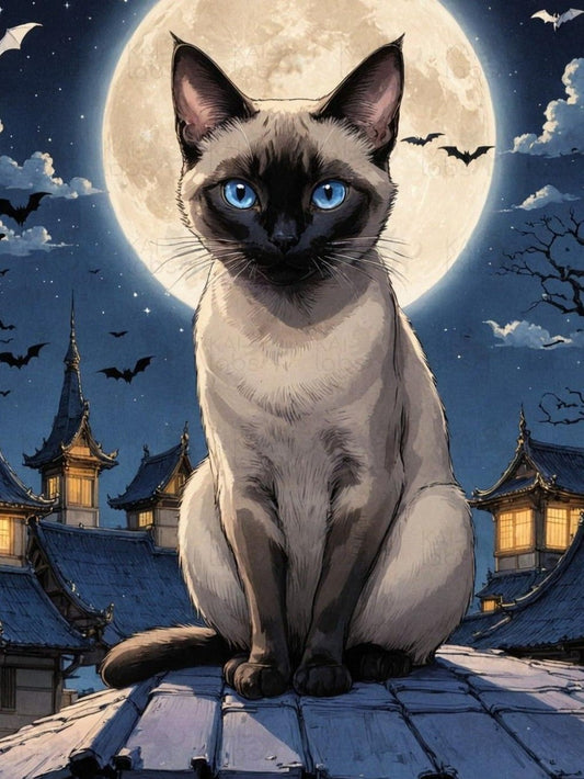 Siamese Cat | Diamond Painting