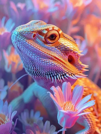 Bearded Dragon | Diamond Painting