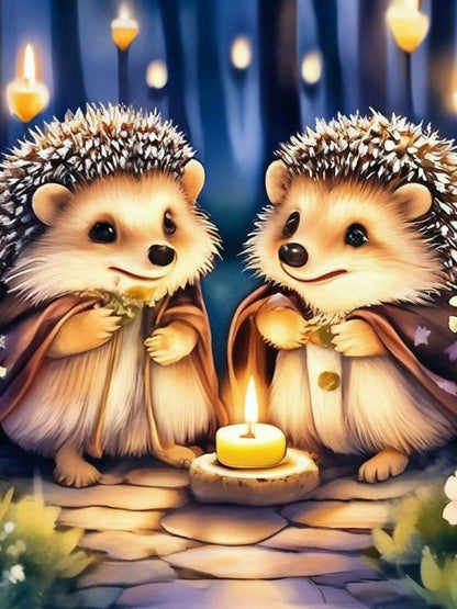 Hedgehog | Diamond Painting