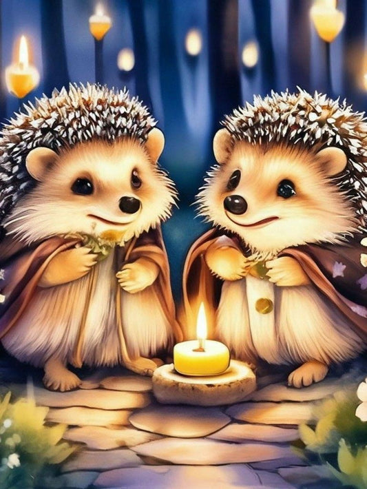 Hedgehog | Diamond Painting