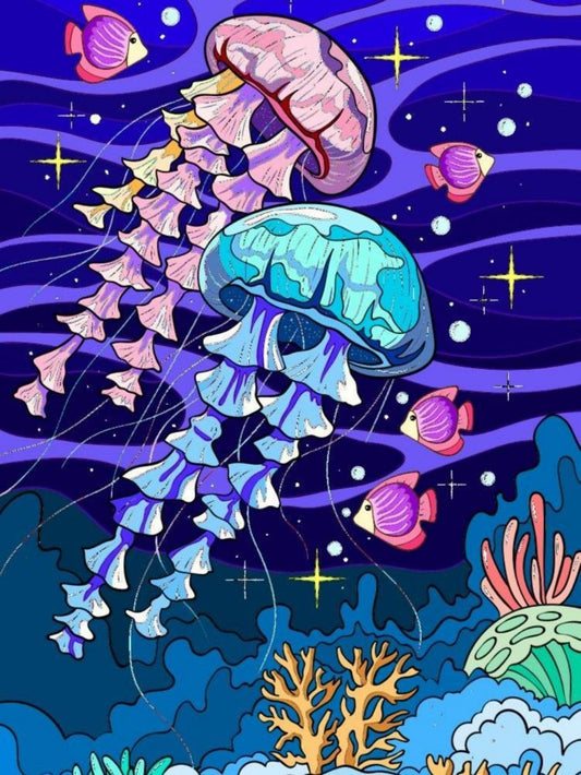Jellyfish | Diamond Painting