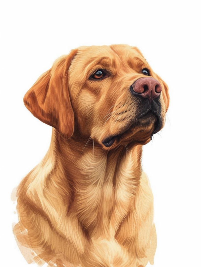 Yellow Labrador Dog | Diamond Painting
