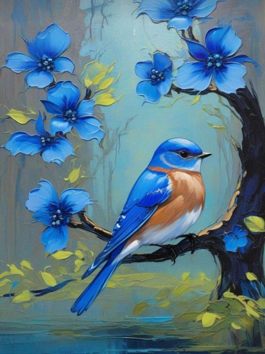 Birds and Flowers | Diamond Painting