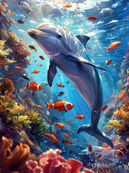 Dolphin | Diamond Painting