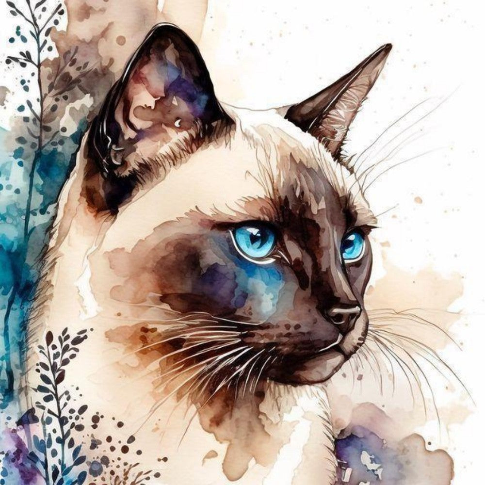 Siamese Cat | Diamond Painting