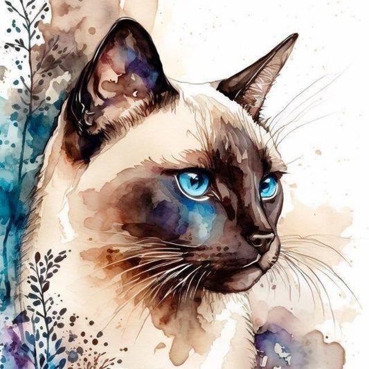 Siamese Cat | Diamond Painting